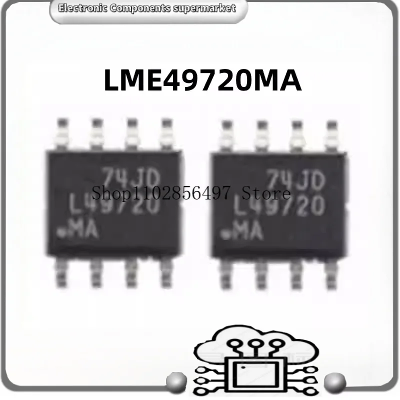 

(10 шт.) 100% новый набор микросхем LME49720MA LME49720MAX LME49720 L49720 L49720MA