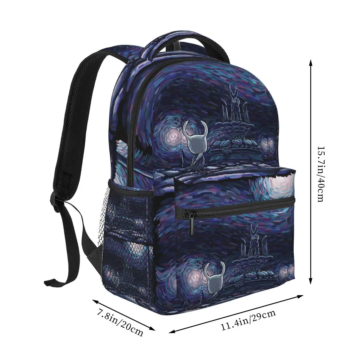 Hollow Knight Backpack Student Boys Girls BookBag Children School Bag Laptop Shoulder Bags for Men Women