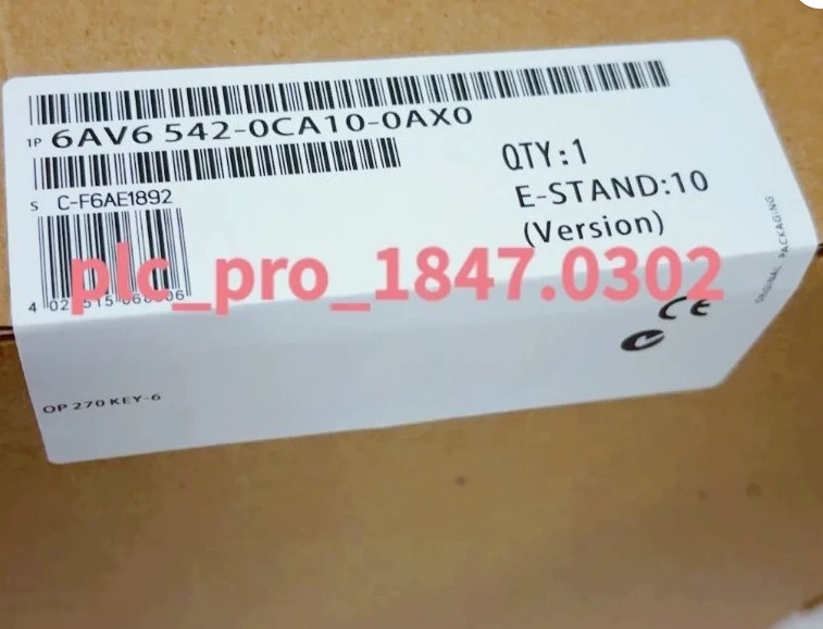 6AV6 542-0CA10-0AX0 1PCS New 6AV6542-0CA10-0AX0 Operator Panel Fast Ship