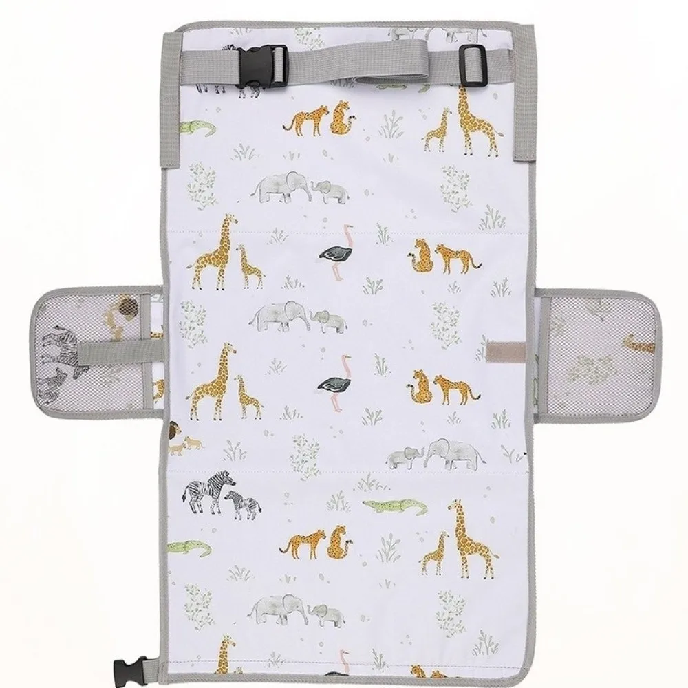 Fotografia 6: Cama de avião infantil respirável com bolso lateral Design confortável Rede para descanso de pés Design confortável e antiderrapante