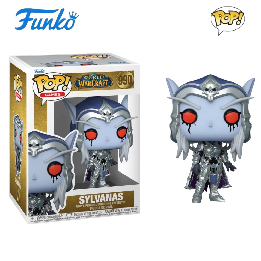 

Фигурки Funko Pop World of Warcraft Sylvanas # Фигурка 990, 3,9 дюйма, виниловая модель игрушки, Коллекционная фигурка ограниченного выпуска, подарок
