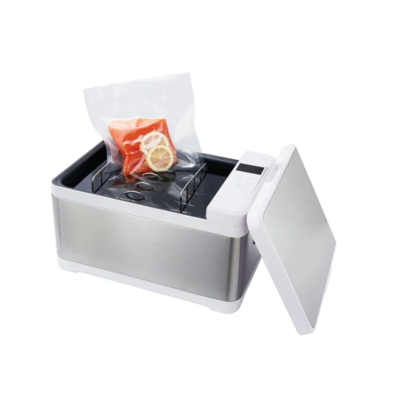 Fogão De Sous Vide Culinária De Baixa Temperatura De Cozinha Lenta, Comida Slow Cooking