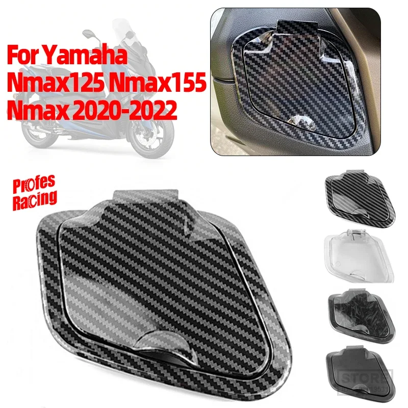 Couvercle de boîte à outils ABS, couvercle de rangement, poche latérale améliorée, capuchon étanche pour chargeur, Yamaha Nmax v2 nmax125 nmaxaxes 2020-2022