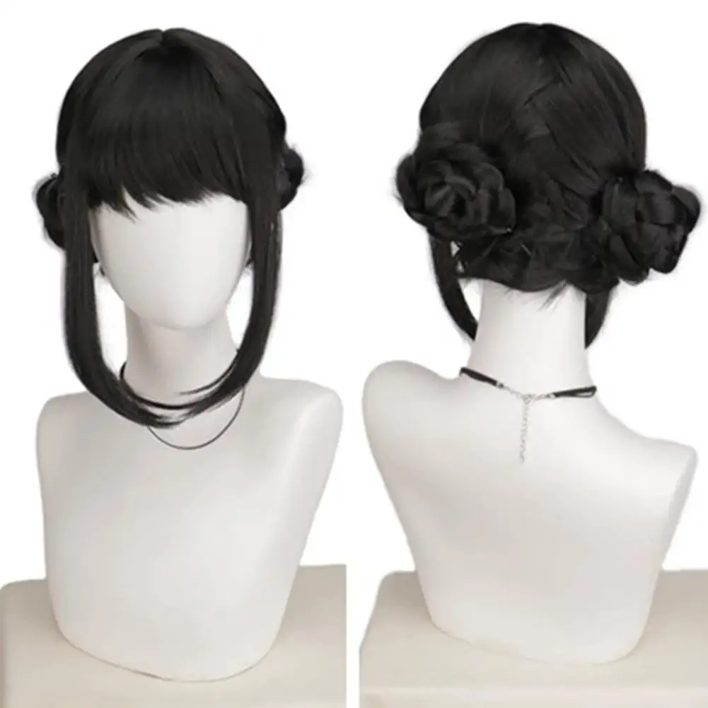 Peruca roxa fei-show fibra sintética resistente ao calor cabelo feminino traje dos desenhos animados papel cos-play feminino peruca ﻿