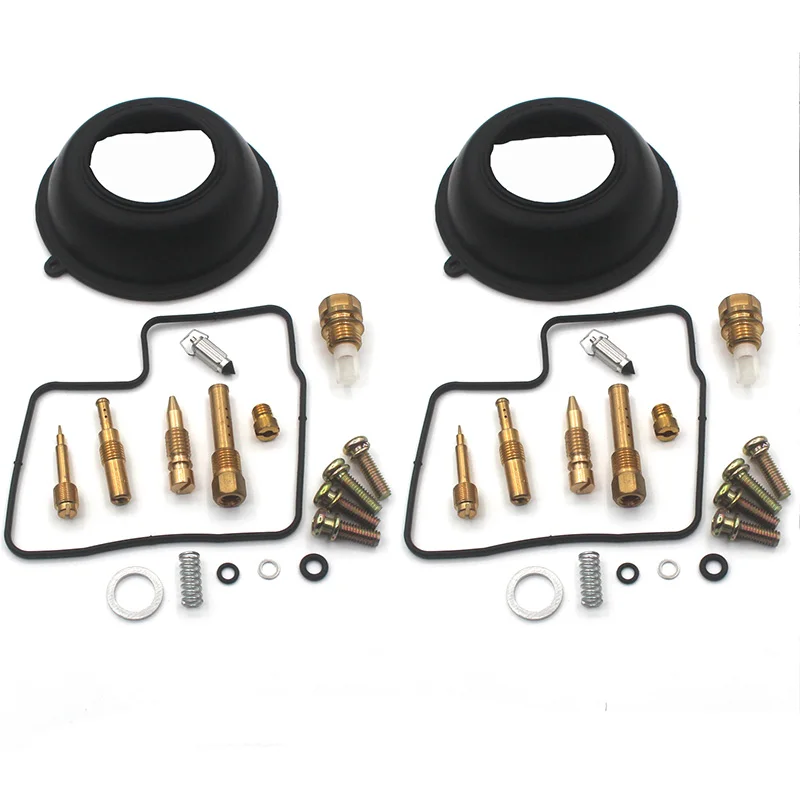 2 set for Shadow 500 VT500C VT 500C VT500 C 1983-1985 Motorcycle carburetor repair kit Plunger Diaphragm