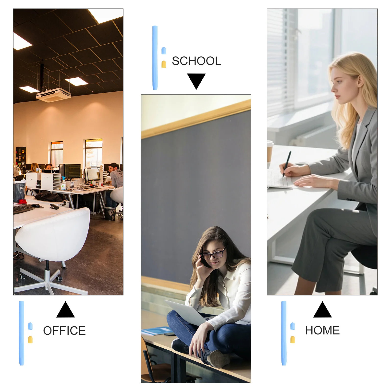 

Stylus Pen Protective Cover Two-Color Contrast Thickened Drop Resistant Silicone Sleeve Anti-Shock Case for Pencil 2