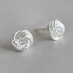 REETI 925 sterling silver wire Stud Earrings for Women Elegant Wedding Jewelry pendientes mujer moda 2019 Brincos