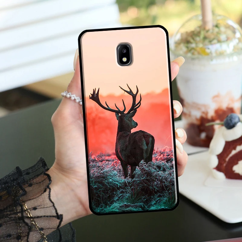 Deer Phone Case For Samsung Galaxy J1 J3 J5 J7 2016 A3 A5 2017 J4 J6 A6 A8 Plus J8 2018 Cover view 4