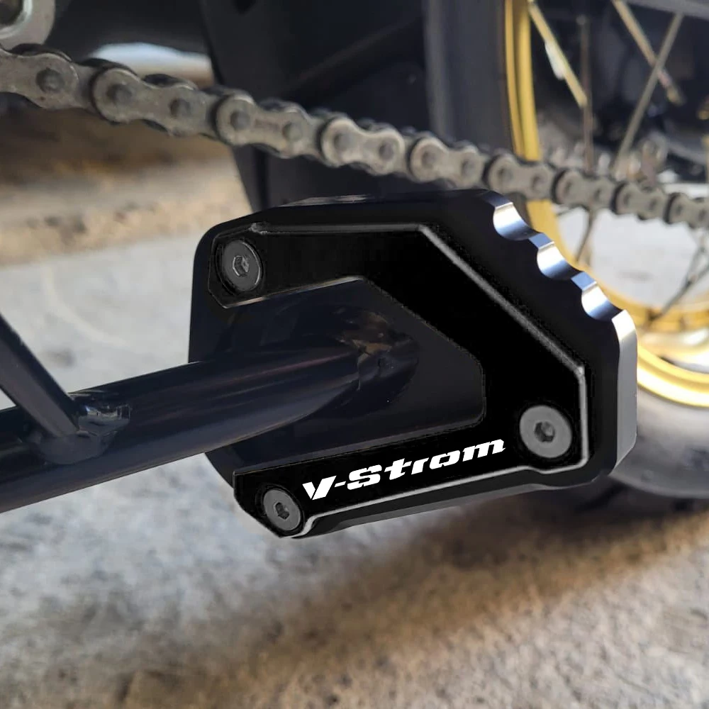 v strom 650 dl Motorcycle Kickstand Side Stand Enlarge Extension For Suzuki DL650 DL 650 Vstrom v-strom 650 xt vstrom650 06-22