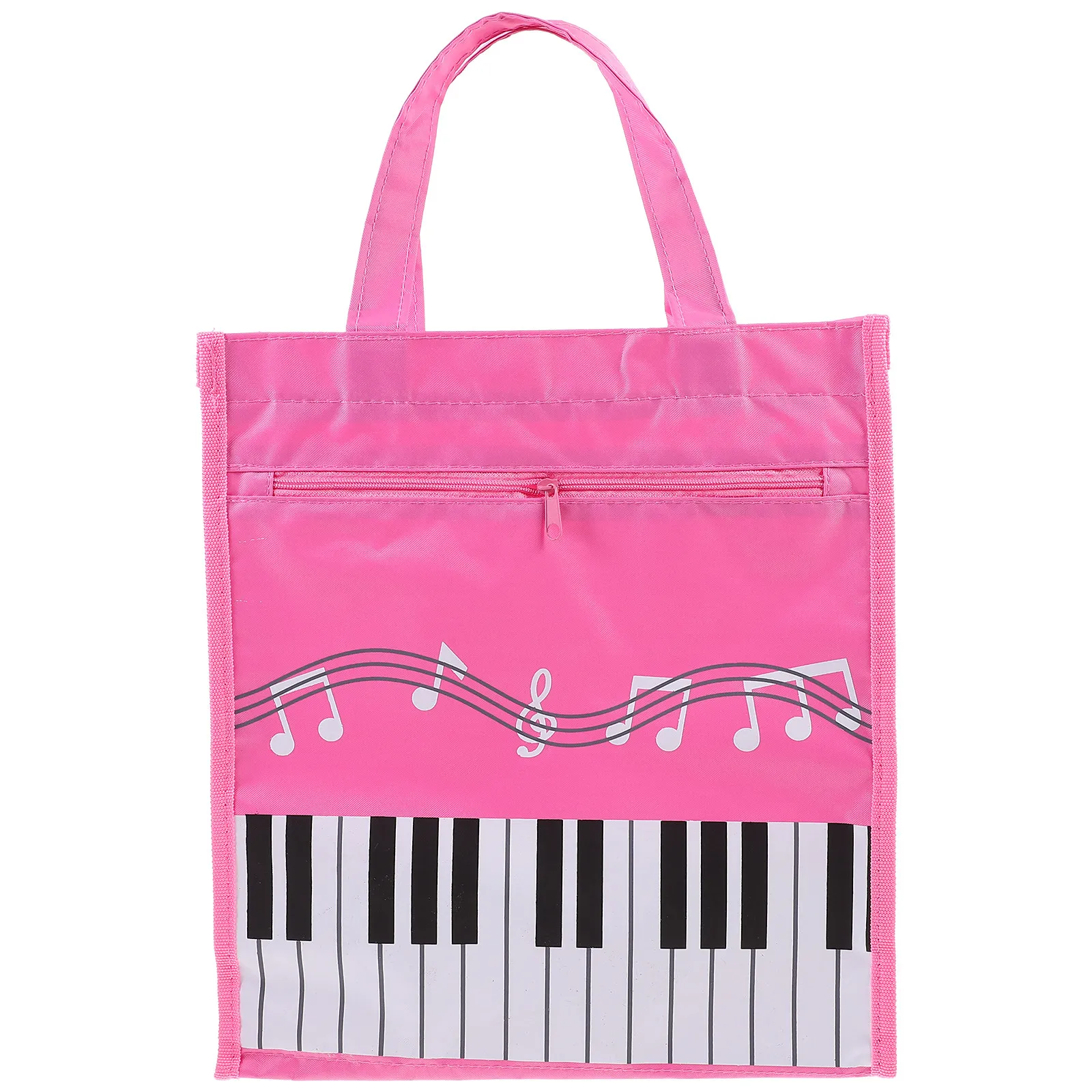 Music Score Holder Bag Stylish Portable Waterproof Zipper Music Sheet Storage Pouch for Instrument Accessories