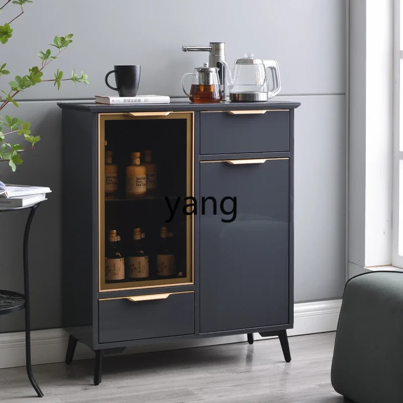 YJQ automatic solid wood modern smart tea bar machine household high-end living room water dispenser integrated