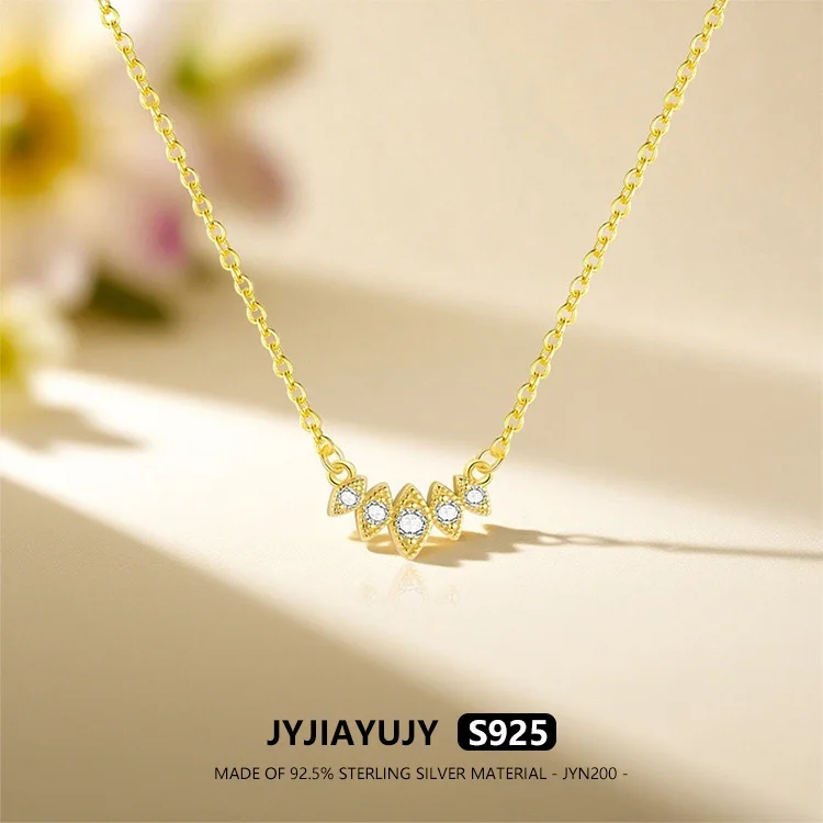 

JYJIAYUJY 100% Whole Original Sterling Silver S925 Pendant Necklace In Stock Devil's Eye Fashion Jewelry Gift Daily JYN200