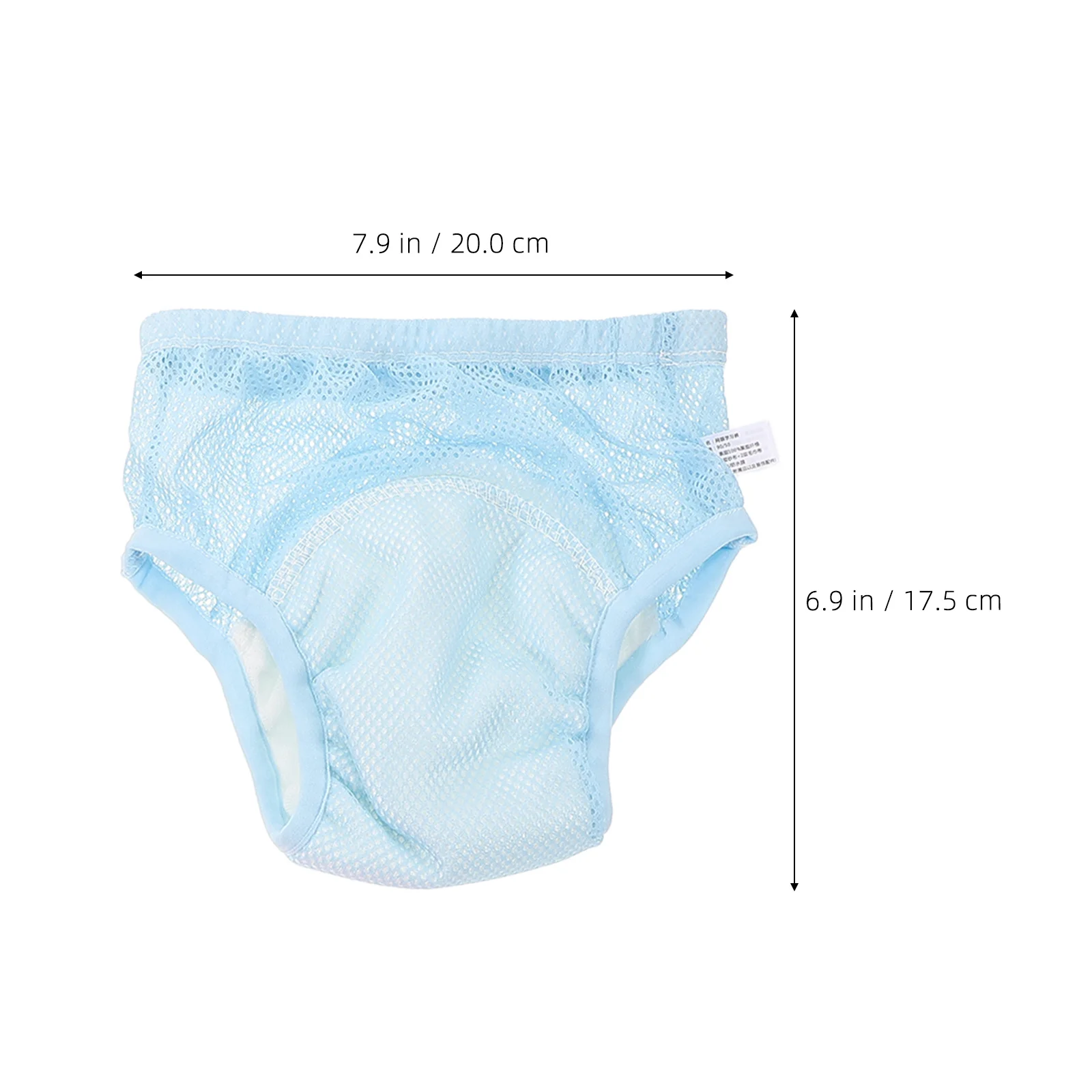 3 stuks trainingsbroek voor peuters, katoenen luiers, ademend, waterdicht, lekvrij, herbruikbaar, wasbaar, babyzindelijkheidstrainingsbroek