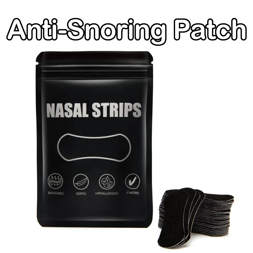 

Stop Snoring Nose Strips for Breathing Correction Physical Expansion Breathable Nasal Patch Better Sleep Anti-Snoring