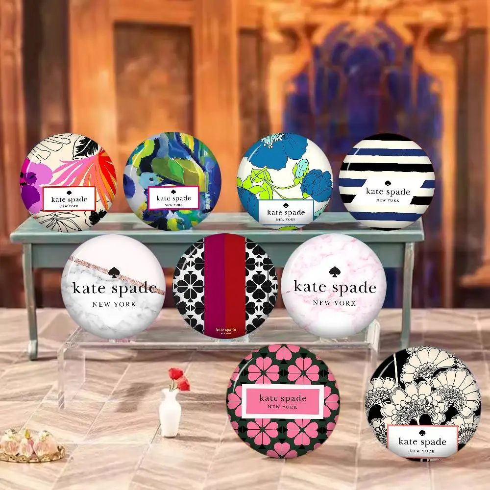 Fashion Brand K-Kate S-Spade Logo Anime Brooches Cute Cartoon  Badge Jacket Jeans Lapel Pin Gift Accessorie