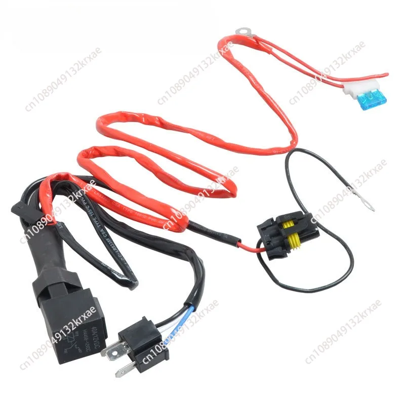 Motorcycle lights, electric vehicle low beam modification high beam wiring harness