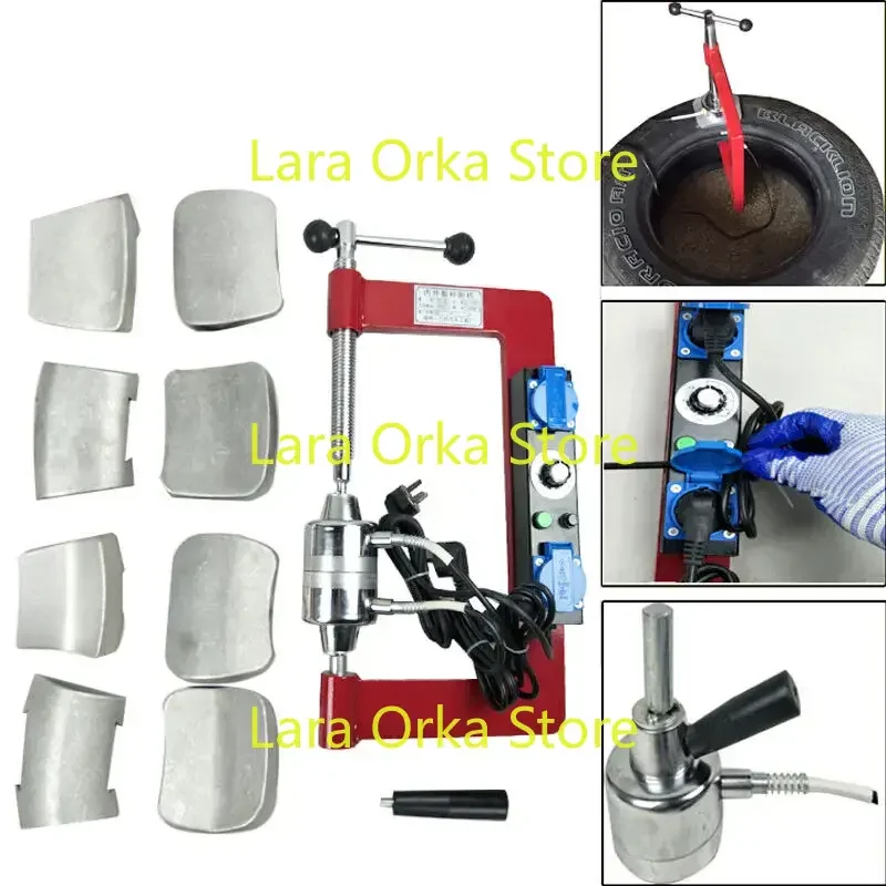 

220V 9Pcs Car Tire Repair Machine Vacuum Vulcanizing Machine Tire Repair Patches Kit