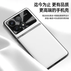 Case For POCO X6 X5 F6 Pro Luxury Liquid Skin-friendly Leather Cover For POCOX6 5 F6 Pro Shockproof Bumper Funda