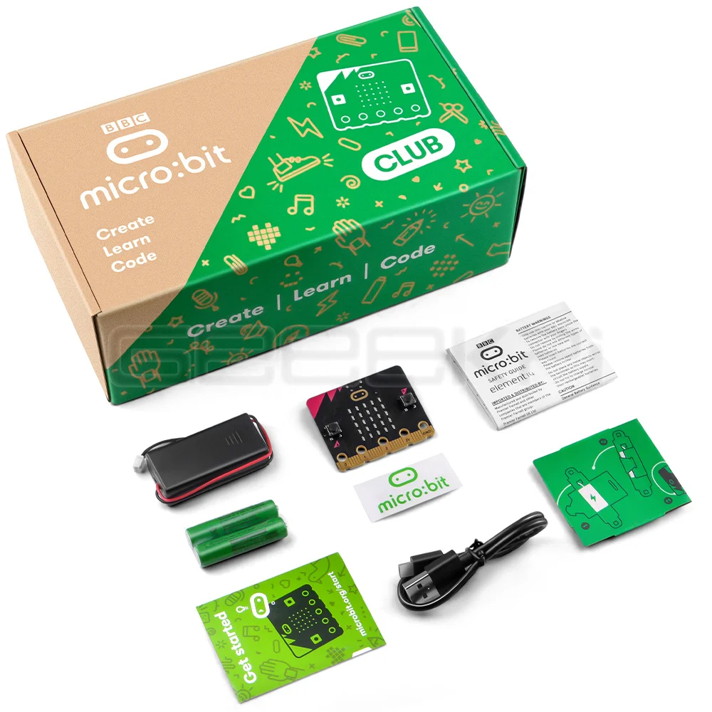 GeeekPi Microbit V2 Club Kit (10 Pack microbit v2 go kit)