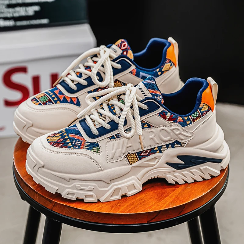 

Casual Sneaker Casual Shoes Male Sneakers Sports and Leisure Shoes for Men Platform Sports Canvas Non-Slip Wear-resistant New