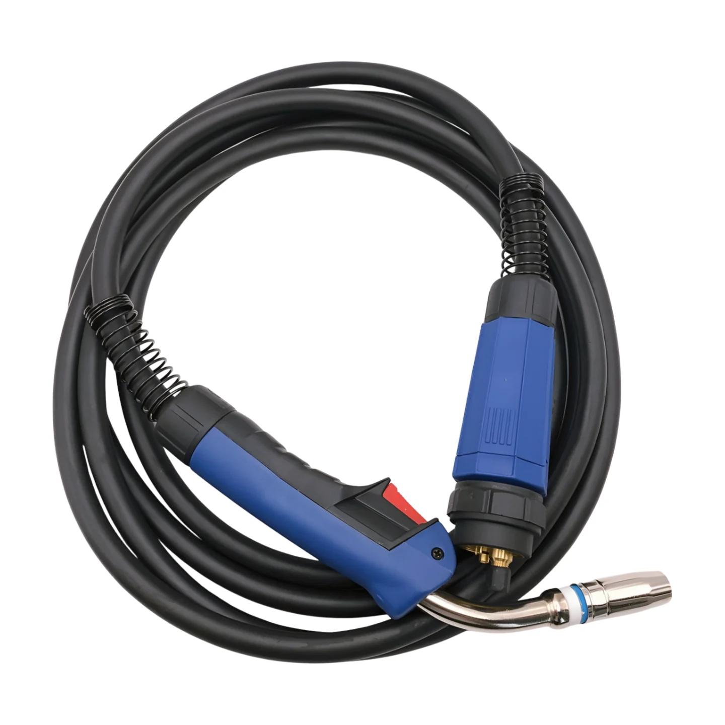 MB25 25AK welding torch 3 meters, air-cooled, European quick connector, suitable for MIG/MAG welding equipment