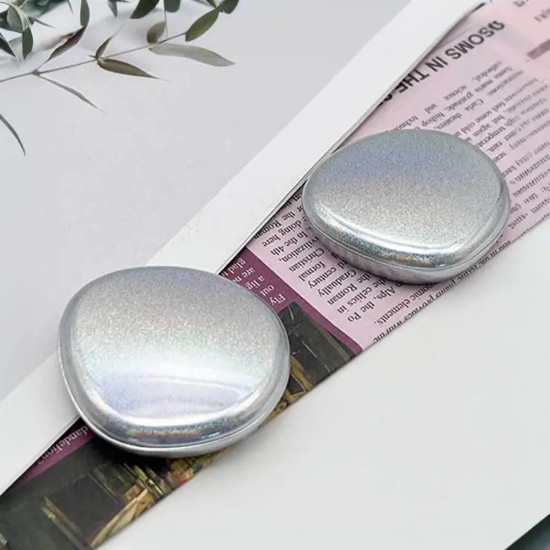 Metal Solid Perfume Container Zinc Alloy Sliding Lid Mini Refillable Balm Box for Valentine's Day Birthday Gift