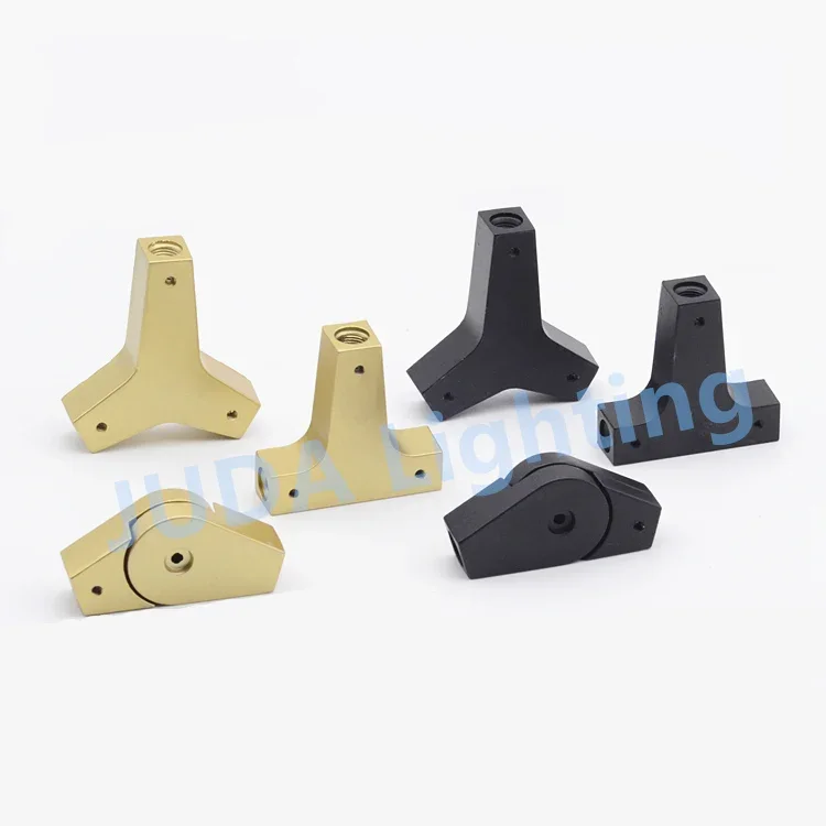 Geformte Stent LED Rohr halterung Pendel leuchte Adapter Winkel Pendel leuchte Rohr verbinder Kronleuchter Beleuchtung Zubehör