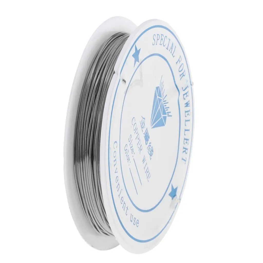 

Jewelry Making Materials Copper Beading Wire Findings Craft String for Bracelets Necklaces Wire Wrapped Pendants