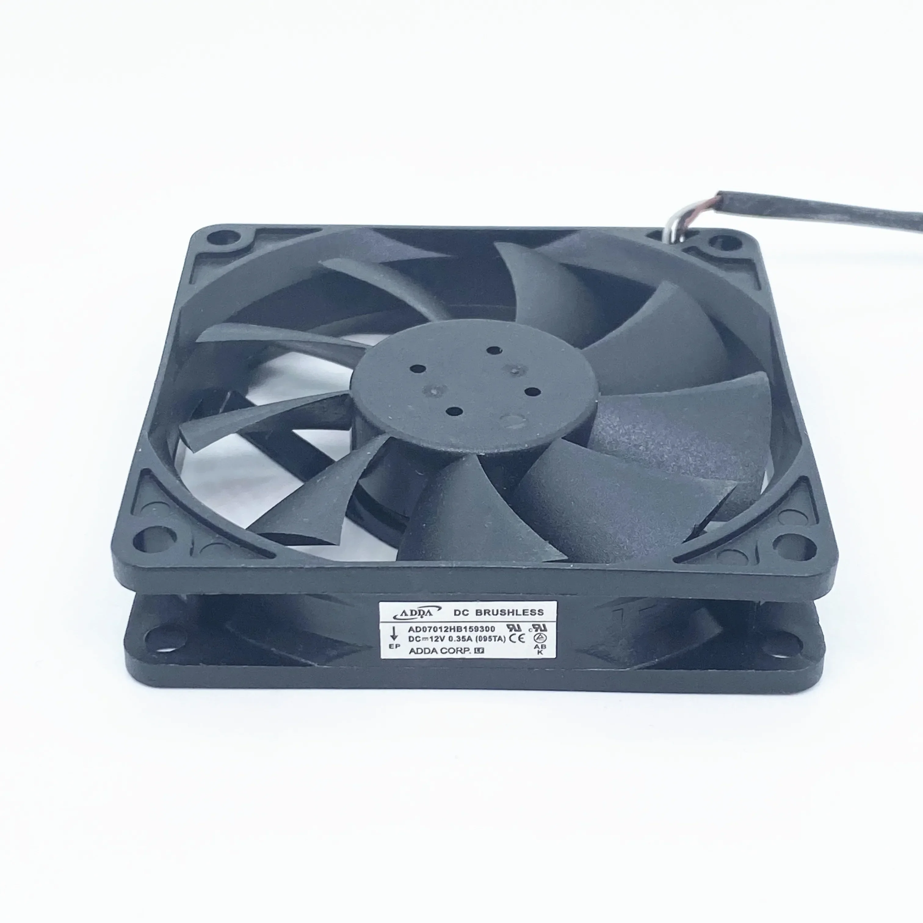 

k Новый ADDA двойной шарикоподшипник 7015 70 мм 70x70x15 мм вентилятор охлаждения корпуса 12 В 0,35 А с 3 контактами