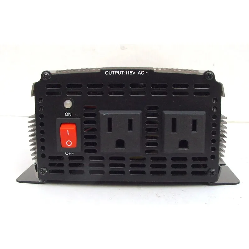 Convertitore a onda sinusoidale pura con inverter di potenza reale portatile da campeggio ad alta frequenza CC/CA da 2000 W