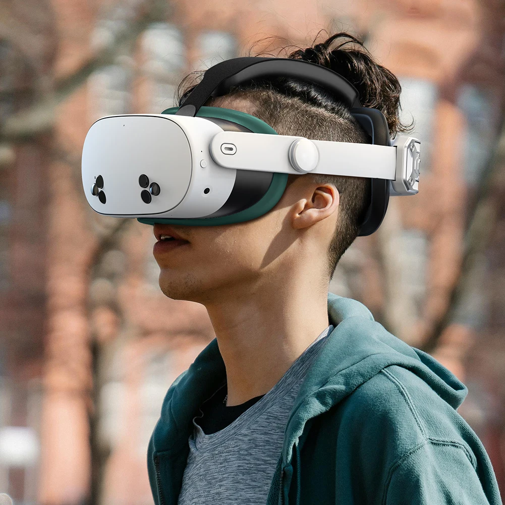 Ensemble de couverture en silicone pour Meta Quest 3S, poignées de contrôleur, coque VR, couverture qualifiée ale, couverture d'objectif, accessoires