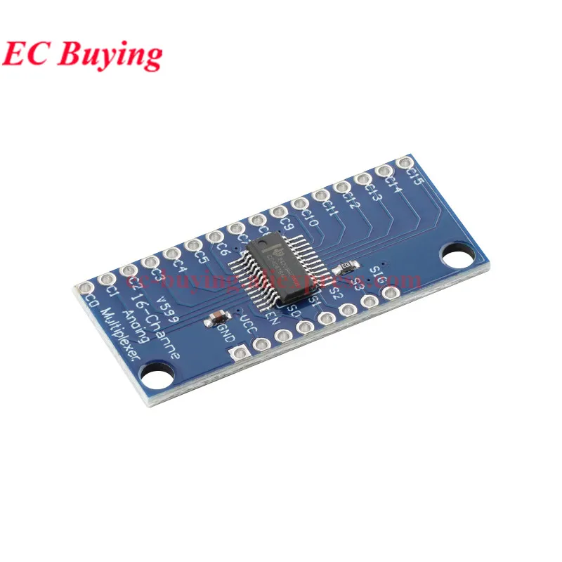 1-50Pcs CD74HC4067 74HC4067 CMOS 16-Channel Way ADC Analog Digital Multiplexer High-speed Breakout Board Module For Arduino DIY