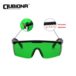 NO burr Good quality telescopic frame special for red and green laser lines eyes protective glasses