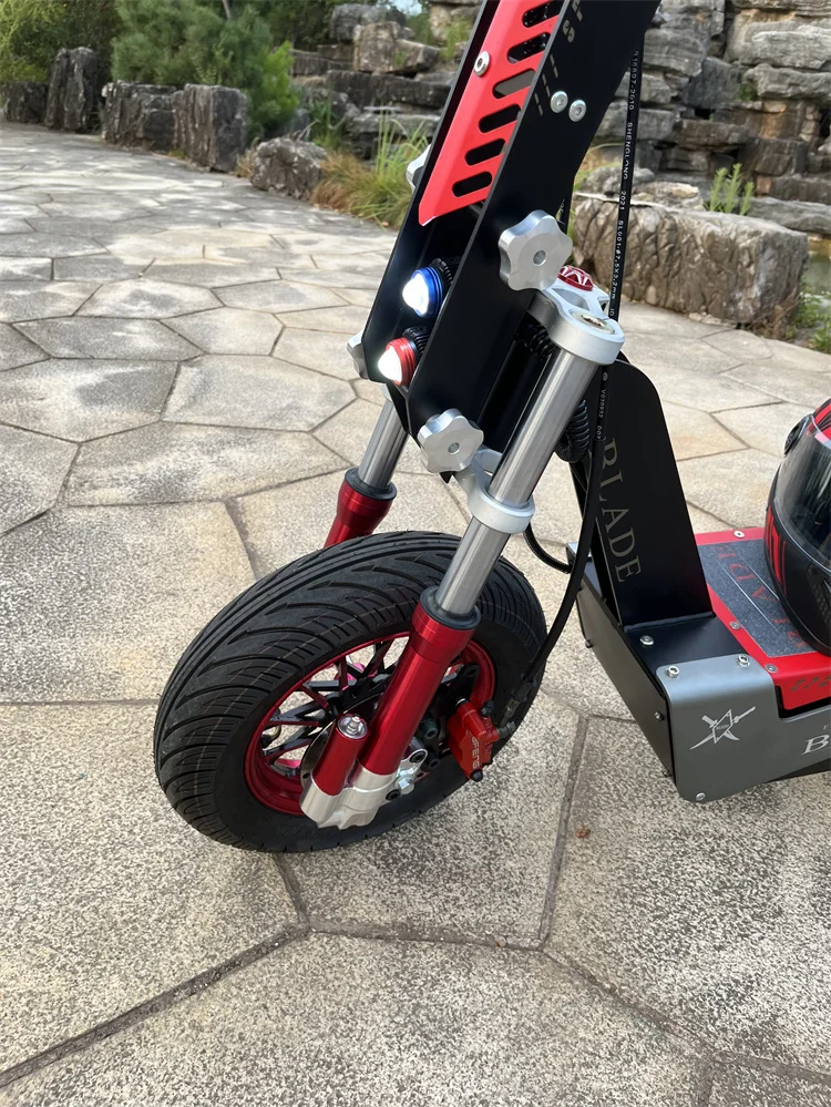 Fat Tire QS 7000 Watt scooter elettrici 72V 100KMH 120KMH 60MPH 70MPH NFC Card Unlock Long Range 30-50AH Escooter ad alta velocità