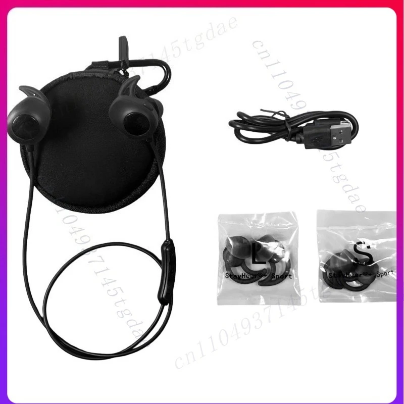 Audífonos Intrauditivos Inalámbricos Bose SoundSport, Audífonos Deportivos Bluetooth Negros - Usados con Rasguños