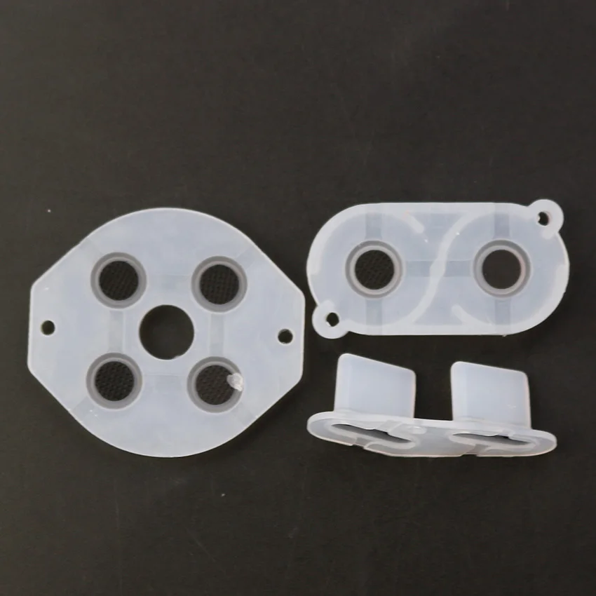 Cltgxdd 1 set FOR GB DMG game console silicone conductive rubber D-Pad A, B button selection start key rubber button