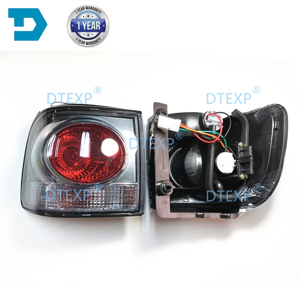 4 Pieces Full Set Tail Light For Delica L400 Warning Lamp For Van Tail Lamp Full Set With s Rear PD8W Warning Lights PE8W