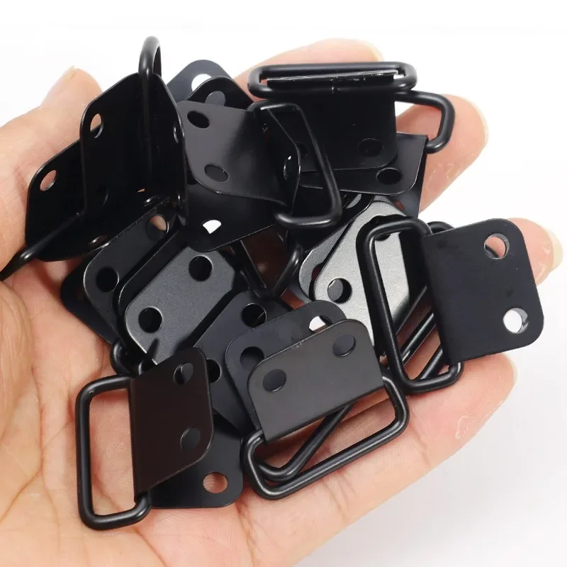 مربع العالمي سحب السحابة هوك التعادل أسفل مرساة حلقة الحديد معدن البضائع التعادل أسفل الدائري لشاحنة مقطورات RV قوارب الملحقات