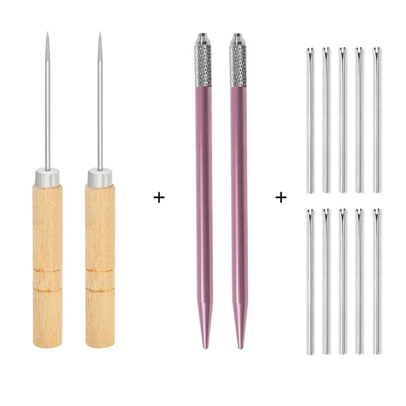 Kinder Lustige Kupfer Rehair Kit für 6-8 Jahre Alten Kinder Gehirn Training Verbessern Intelligenz Liefert Haar Verwurzelung Halter p31B