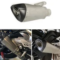 S1000RR S1000R Slip-on escape motocicleta silenciador Escape Moto móvil DB Killer láser para BMW S1000RR 2010-2014 S1000R 2010-2016