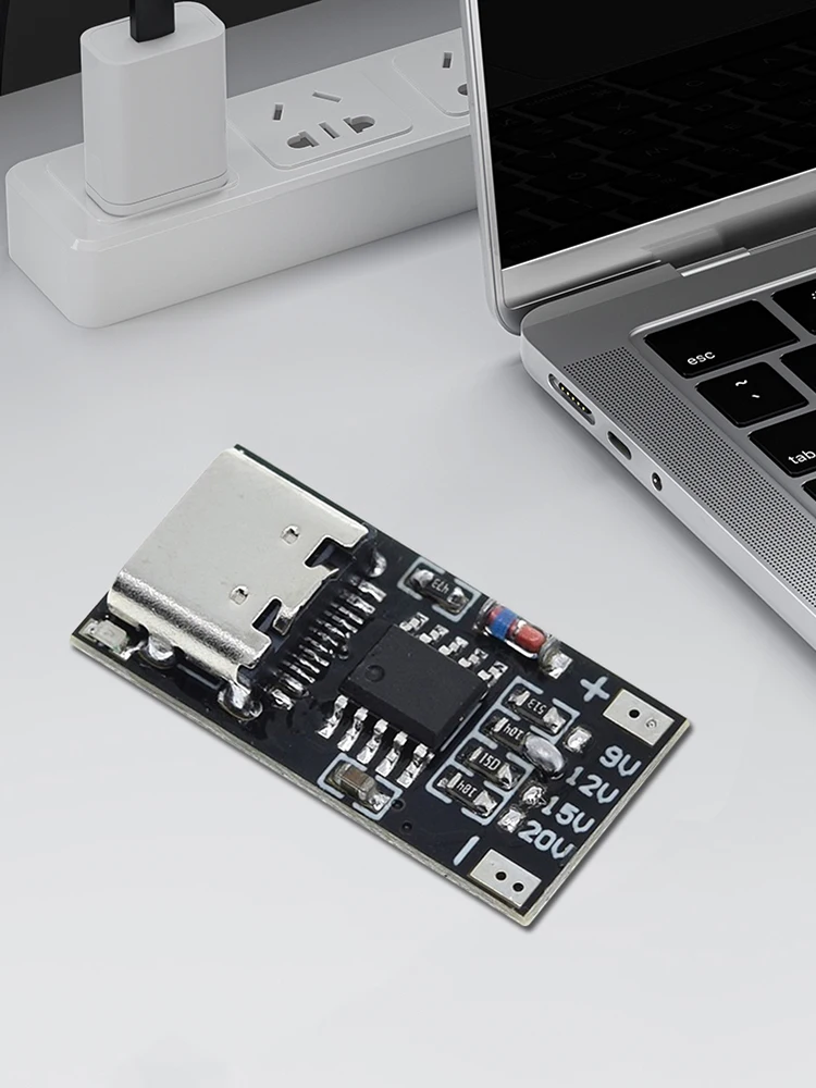 Pd/qc/afc Type-C โมดูลชาร์จเร็ว9V 12V 15V 20V บอร์ดทริกเกอร์โพรโทคอลแรงดันไฟฟ้า PD3.0/2.0 pps/ QC4 + FCP AFC
