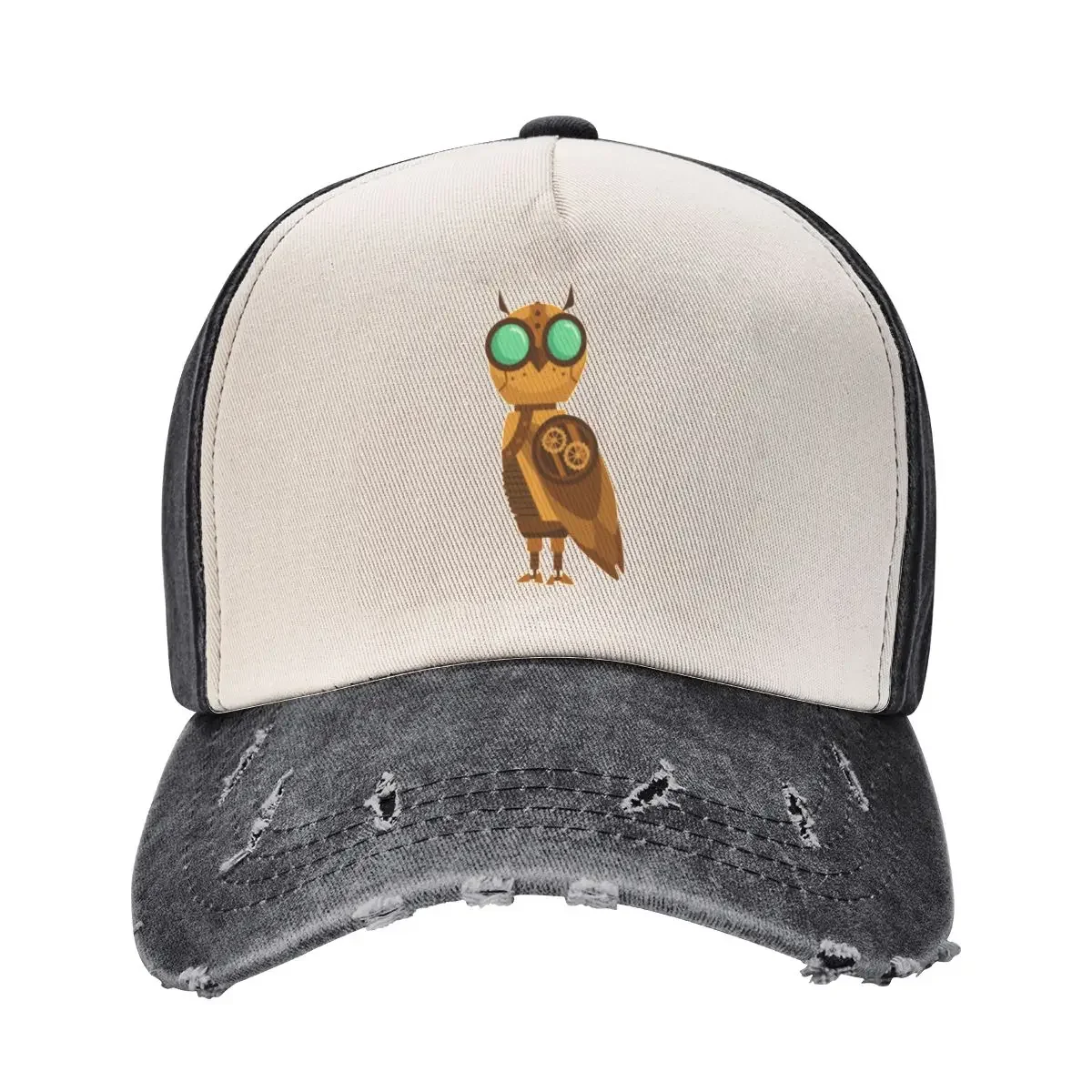 watchful mechanical owl I Love steampunk Baseball Cap Mountaineering Hood Golf Wear |-F-| Women's Beach Outlet Men's