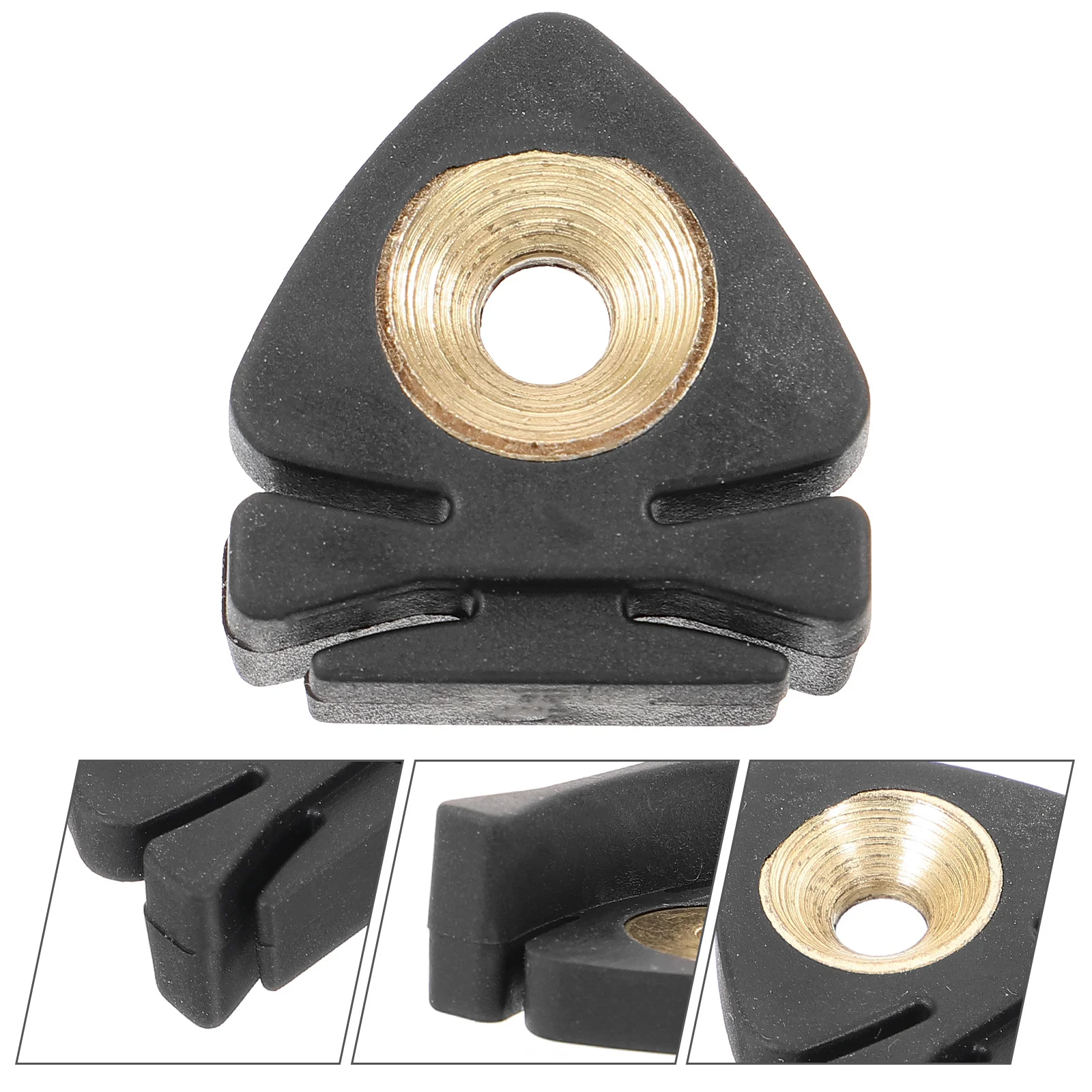 

Violin Mute Soft Rubber Muffler Damper Bass Metal Acoustic Guitar Mutes Accessories