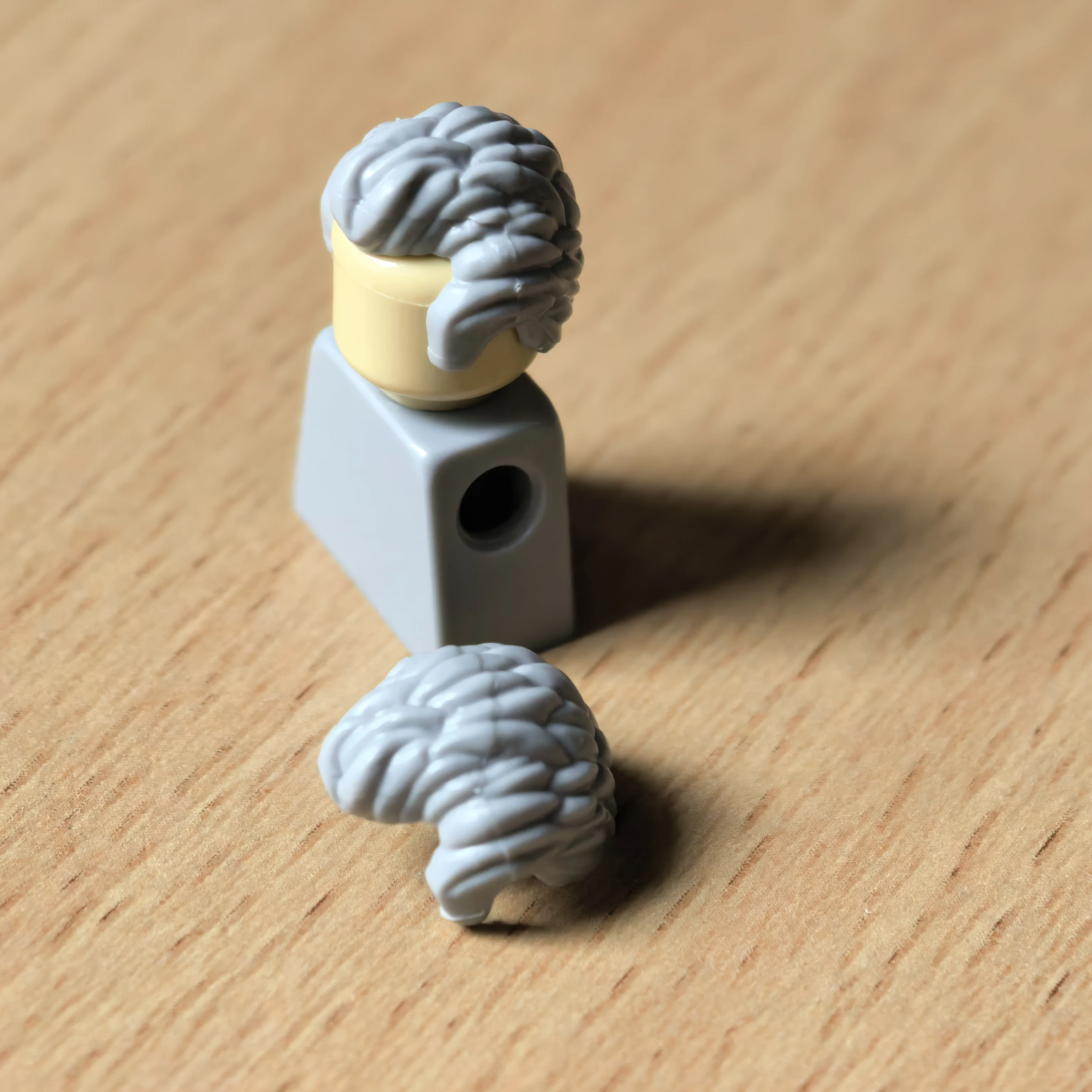 1pcs Building block parts 21268 people retro style hair styling [hair only sold, not including building block people]