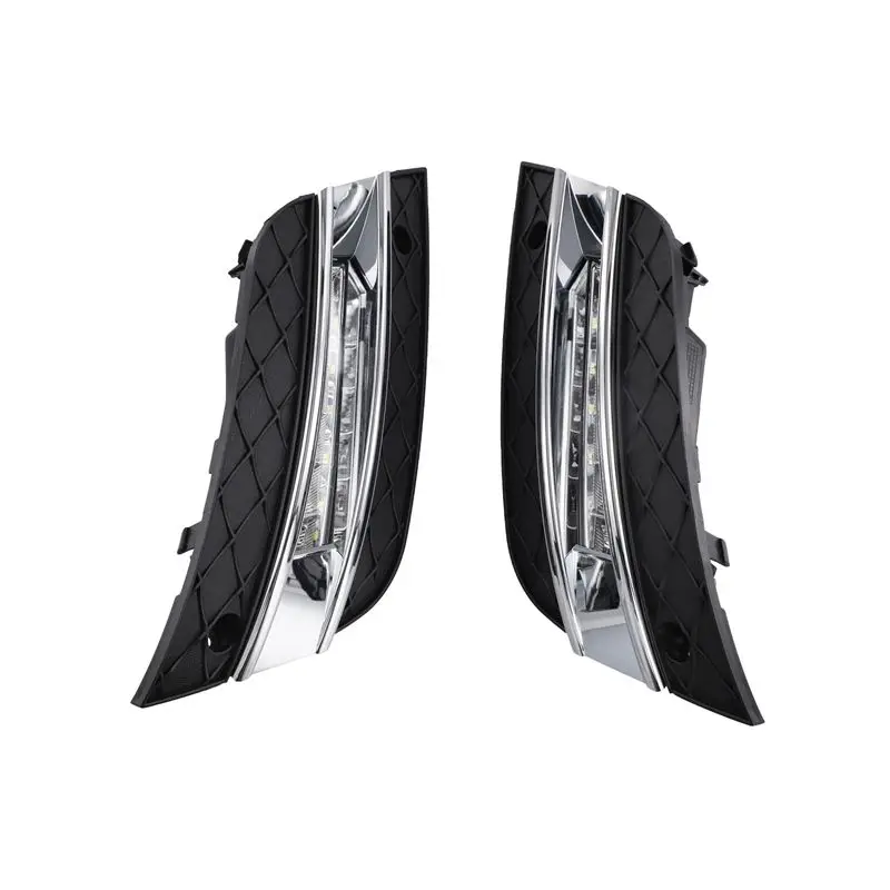

LED Daytime Running Light For Mercedes Benz ML350 W164 ML300 ML320 2009-2011 DRL Fog Lamp-T48C