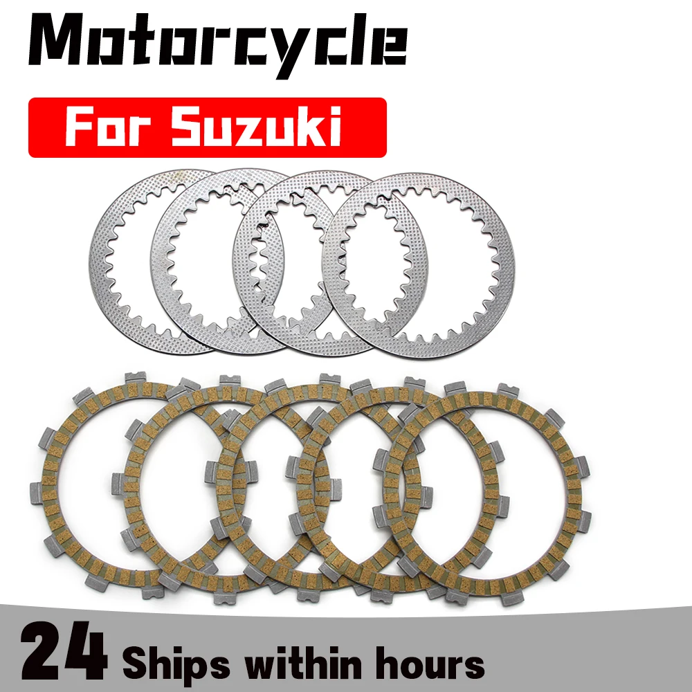 

Clutch Friction Disc Plate Kit For Suzuki DRZ125 DR-Z 125 DR-Z125L DR125 DF125 21441-25C01/21441-42A00/21441-28301/21441-13A01