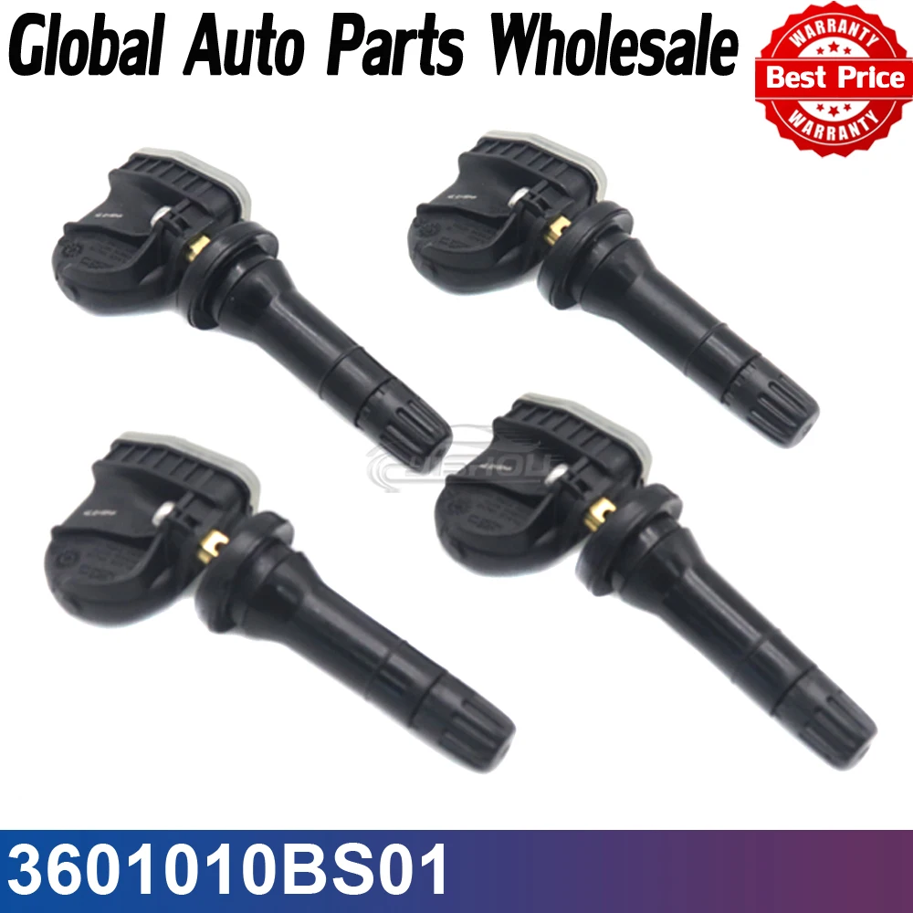 

Автомобильный датчик давления в шинах TPMS 3601010 BS01 3601010 BS01AA 433 МГц для ChangAn CS95 CS85 CS35 PLUS F70 EADO DT M70 M60 EM60