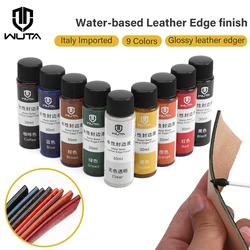 WUTA 30ml Leather Edge Finish Color Edge Sealing Liquid Water-Base Coating Painting Agent Italy Imported DIY Leather Craft Tools