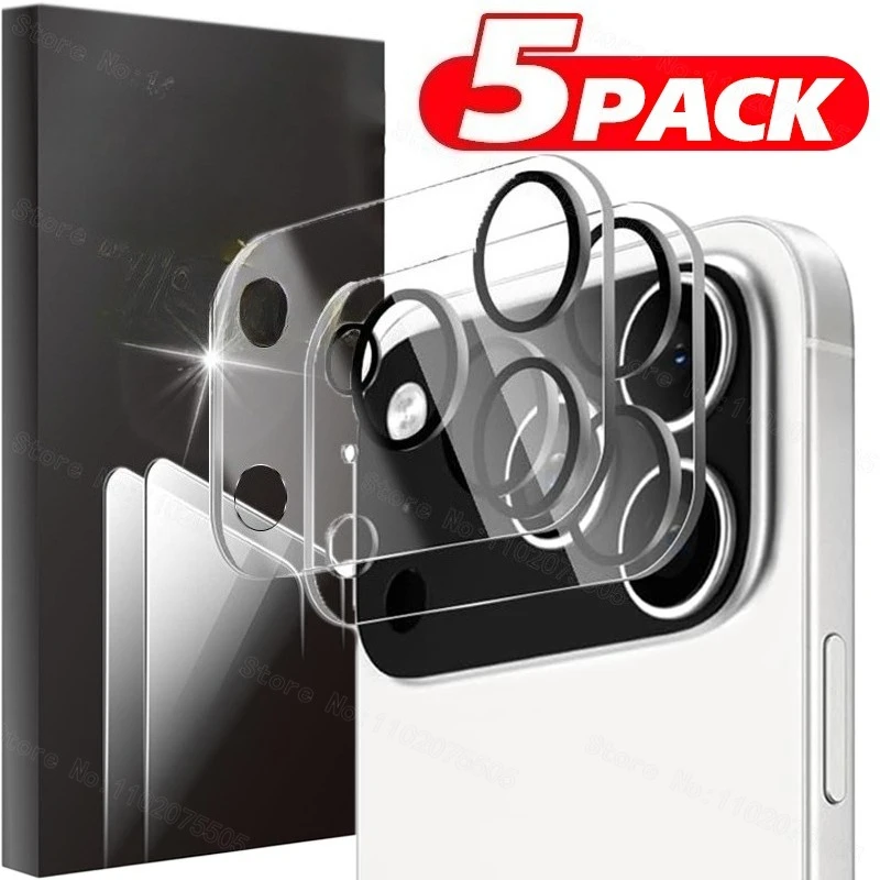 

Tempered Glass Camera Lens Protectors for IPhone 17 ProMax/17 Pro/17 Air Clear Anti-scratch Lens Protective Films for IPhone17
