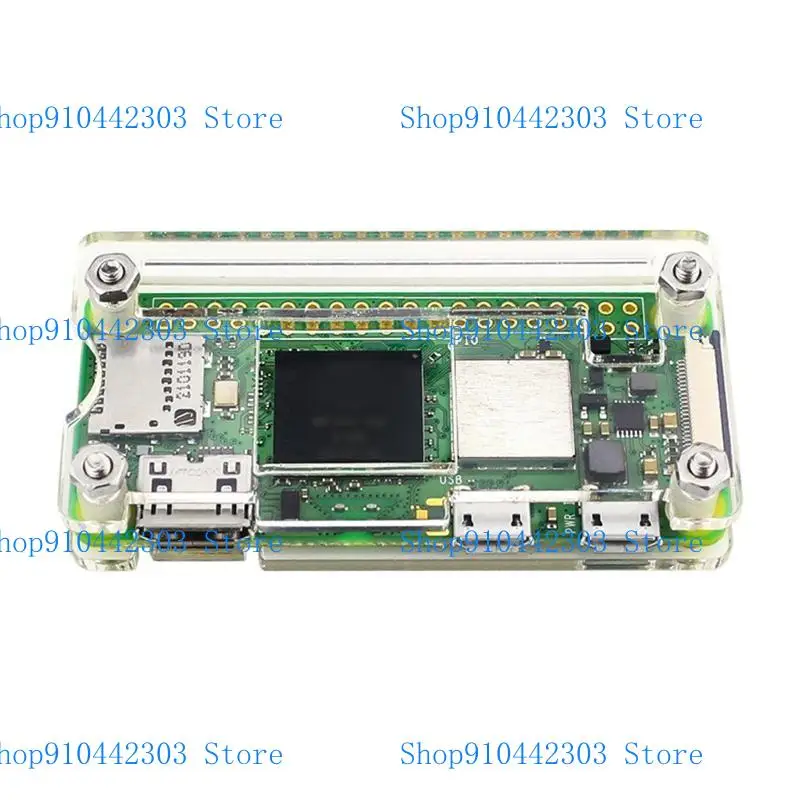 L4MD per kero acrilico per caso + dissipatore calore in alluminio + header GPIO 40pin + cacciavite per